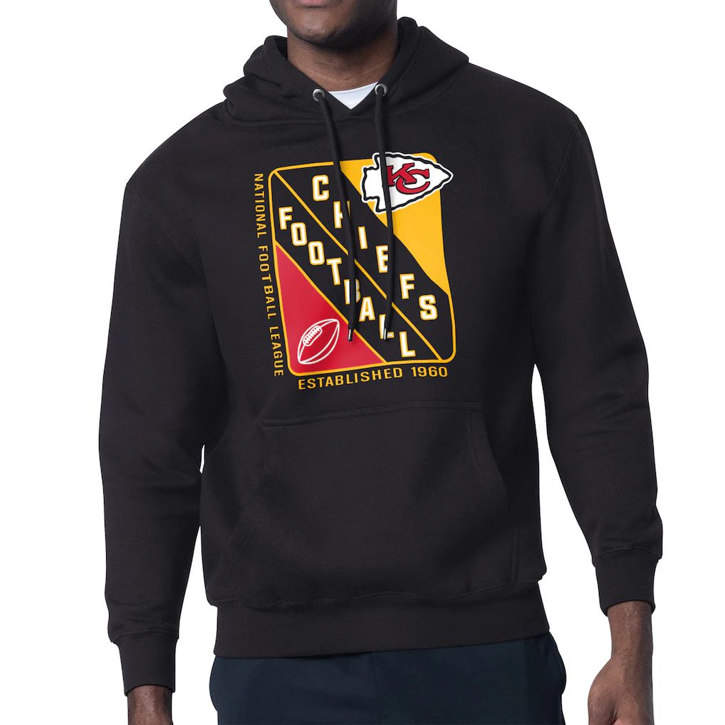 Men 2026 NFL Kansas City Chiefs black Hoodie hooded style 01